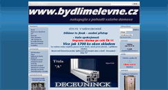 Desktop Screenshot of bydlimelevne.cz